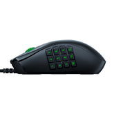Razer Naga X Ergonomic Mmo Gaming Mouse With 16 Programmable Buttons (optical Mouse Switches, 5g Optical Sensor, Chroma Rgb, Speedflex Cable) Black - CompuMe